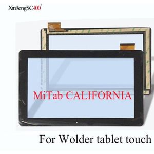 Touch Screen Panel Digitizer Glas Voor Tablet Wolder Mitab California/Praag/Vrijheid 3G/Kleuren 10.1 connect/Een 10 York