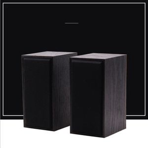 Usb Wired Hout Combinatie Computer Speakers Stereo Muziekspeler Subwoofers Sound Box Voor Laptop Houten Multimedia Speaker