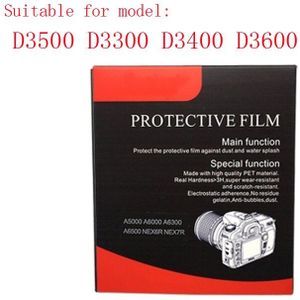 10 stks/partij Camera Gehard Glas Screen-Protector Voor Nikon D3300 D3400 D7000 D7100 D7200 D5200 D5300 D5500 Beschermende Film