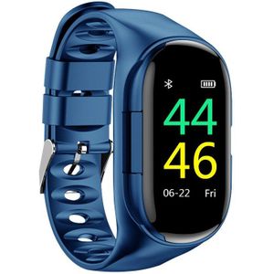 M1 Smart Horloge Voor Vrouwen Mannen Met Bluetooth Hoofdtelefoon Hartslag Bloeddrukmeter Waterdichte Sport Smartwatch Android Ios