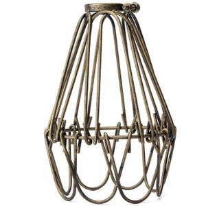 Retro Vintage Industriële Lamp Covers Hanger Problemen Gloeilamp Guard Wire Kooi Plafond Fitting Opknoping Bars Cafe Lampenkap
