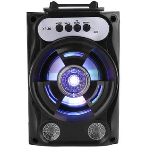 Grote Size Bluetooth Luidspreker Wireless Sound Systeem Bass Stereo Met Led Light Ondersteuning Tf Card Fm Radio Outdoor Sport Travel
