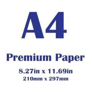 Wit/Zwart/Rood Papier, Premium A4, maat 210X297 Mm (8.3 ""X 11.7"") 80 Gsm, Printer Papier,(20 Vellen),Copier Printer Compatibel
