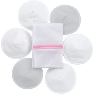 Organische Bamboe Nursing Zoogcompressen Borstvoeding Tepel Pad Voor Moederschap Herbruikbare Nipplecovers Voor Borstvoeding Verpleging Pads