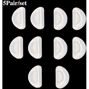 Anti-Slip Siliconen Neus Pad Lijm Glazen Neus Pads Lift Verhogen Pad Voor Bril Brillen Accessoires