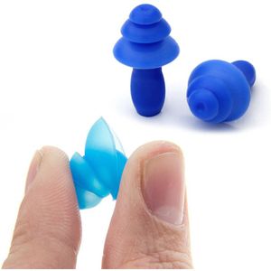 1 doos zachte siliconen oordopjes voor zwemmen en duiken, sound slapen ultra comfort zwemmen oordopjes usefull zwemmen accessoires