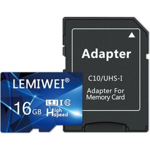 Lemiwei Mini Tf Card 16Gb 8Gb Class 10 High Speed 64Gb 32Gb U1 Blauwe Kaart Voor smartphone Geheugenkaart 128Mb