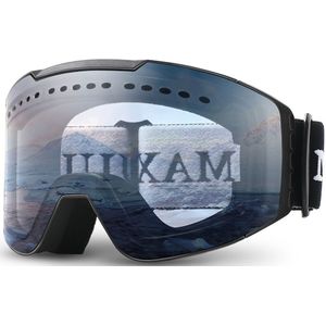 MAXJULI Skibrillen UV Bescherming Anti-Fog Sneeuw Bril voor Mannen Vrouwen Jeugd Goggles M2