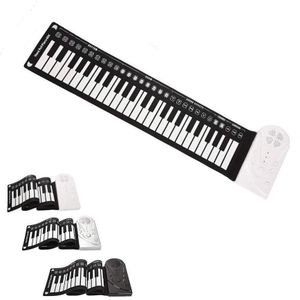Elektronische Hand Roll Keyboard Piano 49 Key Kinderen Onderwijs Tool Voor Beginners ZJ55
