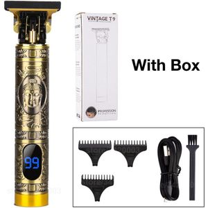 Tondeuse Voor Mannen Oplaadbare Boeddha Dragon Professionele T Scheerapparaat Baard Trimmer Haar Snijmachine Outliner Haar Trimmer
