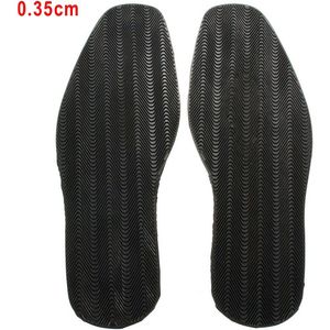 1 Paar Diy Stok Op Volledige Elastische Zolen Hak Dikker Schoen Reparatie Anti-Slip Grip-Rubber Pads Reparatie 29 × 11.5 × 0.2Cm/29 × 11.5 × 0.35Cm