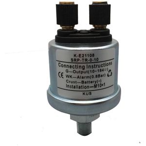 2 &quot;Oliedrukmeter 0-10BAR 0-150PSI Universal Fuel Pressure 9-32V Waterdicht Fit Motorfiets Auto Boot Met 8 Kleur Backlight