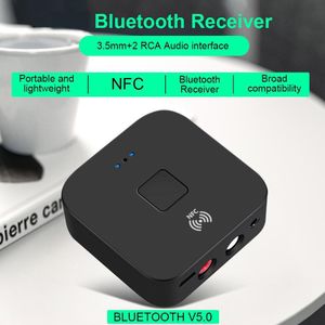 Bluetooth 5.0 Audio-ontvanger 3.5Mm Jack Draadloze Muziek Adapter Huishoudelijke Televisie Spelen Decoratie Voor Tv Luidspreker