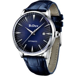 Biden Horloges Mannen Mode Horloge Top Luxe Sport Mechanische Heren Horloge Relogio Masculino Blauw