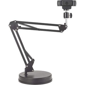 Desktop Webcam Stand 22 Inch Suspension Boom Scissor Arm Stand Met Base, Compatibel Voor Logitech Webcam C922