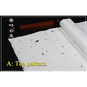 70*138 cm chinese schilderen rijstpapier Fiber Yunlong Kunstenaar Schilderij Kalligrafie Xuan papier Handgemaakte Verpakking papier