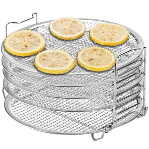 Stand for Ninja Foodi Pressure Cooker and Air Fryer, Food Grade Stainless Steel Dehydrator Rack, 1 Pack/Set, 6.5 8 Qt