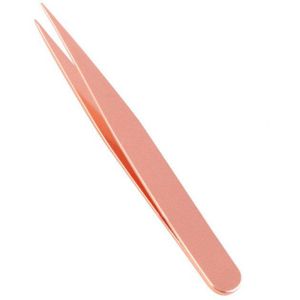 Professionele Rvs Slant Tip Ontharing Wenkbrauw Pincet Wimper Extension Platte Tip Trimmer Schaar Make-Up Tool