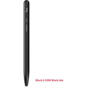 Fizz Metalen Bord Pen 0.5 Mm Zwarte Inkt Gel Inkt Pen Voor Meeting Schrijven Diamant Metalen Pen Voor School Office examen Briefpapier Pen