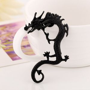 10 stks Mode-sieraden Statement Oorbellen Punk Dragon Lange Oor Manchet Oorbel Jassen Oorbellen Voor Vrouwen En Mannen EJ011