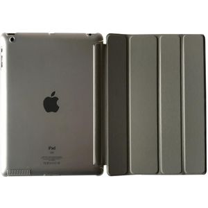 Case voor iPad 2 iPad 3 iPad 4 YRSKV PC Hard + PU Leer Smart Auto Sleep Wake Case Ultra Slim Tablet Case voor iPad 2/3/4