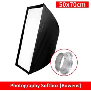 20 "X 27" 50X70Cm Speedlite Studio Strobe Flash Photo Reflecterende Softbox Diffuser Voor Bowens Mount