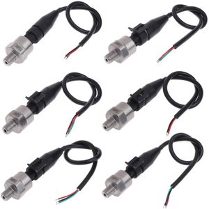 Dc 5V 1/8 &quot;Npt Draad Druk Transducer Zender Sensor Rvs Olie Lucht Water Druksensor