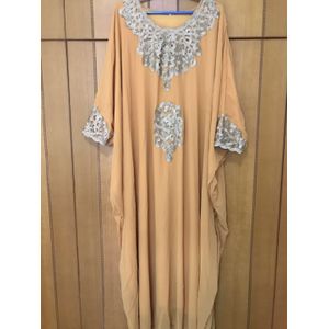 Stijl Afrikaanse Vrouwen Dashiki Mode Chiffon Materiaal Met Inner Super Losse Lange Jurk One Size Buste 220Cm lengte 150Cm