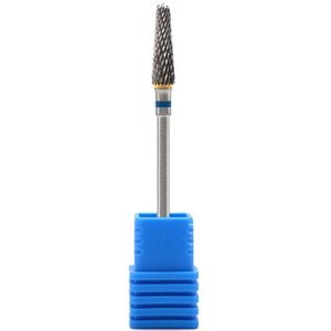 Maohang Carbide Nail Boor Cutter Spits Toelopend Slijpen Hoofd Nagellak Manicure Pedicure Machine Tool Voor Schoon Cuticle