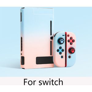 Voor Nintend Schakelaar Harde Beschermende Shell Volledige Case Voor Nintendo Switch Ns Nx Split Back Cover Met 9 Kleuren