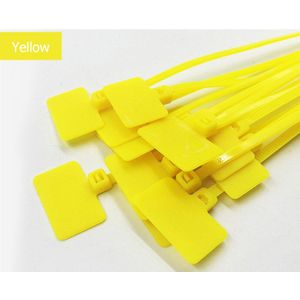 Plastic Tag Lus Kabel Tag Kabel Zelf Labels Nylon Mark