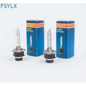 Fsylx D2S Lamp Hid Xenon Lamp Licht D2S Metalen Base Bulb Vervanging Voor Auto Koplamp Verlichting 35W 4300K 5000K 6000K 8000K 12V