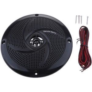 6.5 Inch 60W Marine/Rv/Auto Waterdichte Speakers Voor R Boot Atv Utv Rzr Golfkarretjes Truck jeep Zwart 90dB Muziek Speaker