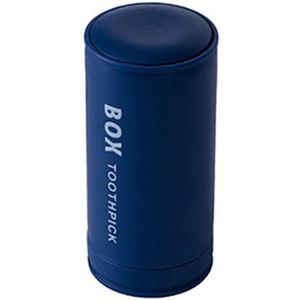 Automatische Pop-Up Tandenstoker Houder Creatieve Druk Type Cartridge Wattenstaafje Stok Opslag Jar Restaurant Tandenstoker Box Servies