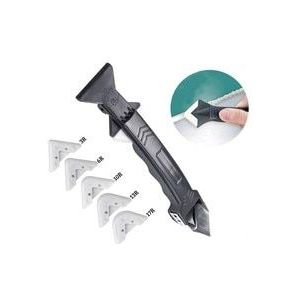 3In1 Siliconen Schraper Kalefateren Lijm Remover Mes Beauty Naaien Tool Spatel Breeuwen Kit Remover Handgereedschap