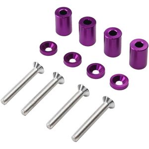 Duurzaam Motorkap Vent Spacer Riser Set Universele Kap Spacer Risers Kit Aluminium