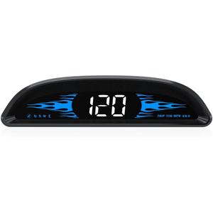 Hd Auto Hud Head-Up Display Auto Speed Projector Head-Up Apparaat Usb Bedrade Digitale Gps Snelheidsmeter voor Lexus Bmw Toyota Nissan