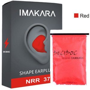 Vormbaar Vormige 60 Stk/set Pu Anti-geluid Oordoppen Ruisonderdrukking Slapen Guard Soft Anti-Snurken Gezondheidszorg slaap Tool