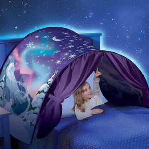 Vip Kids Winter Wonderland Prinses Tenten Kinderen Playhouse Pop Up Bed Tent Dream Tenten Huishoudelijke Verhandelt Paraplu