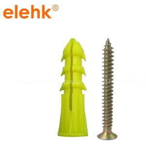 Plastic Anker Schroef Expension Muur Plug Anker Bolt 100 stks 8x30mm (Schroef Dia 3.5-4 mm)