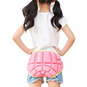 Kids Gewatteerde Heup Anti-Slip Verstelbare Lichtgewicht 3D Beschermende Butt Pad Met Gesp Intrekbare Beschermende Gear Beschermen Tegen In