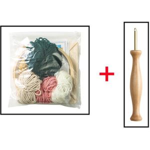 Landschap Diy Punch Naald Borduren Kit Met Hoepel Kruissteek Set Voor Beginner Handgemaakte Naaien Art Craft Home Decor