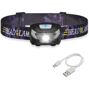 Litwod Z20 3000LM Mini Oplaadbare LED Koplamp Body Motion Sensor USB koplamp lantaarn LED Head Light Lamp Camping Zaklamp