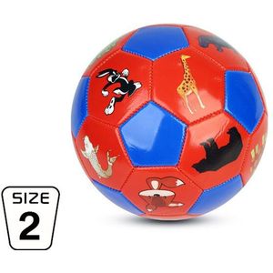 Maat 2 Mini Voetbal Kids Voetbal Sport Speelgoed Leuke Afdrukken Bal Voor Kinderen Kleuterschool Intellectuele Speelgoed Soft Touch