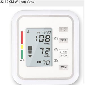 Digitale Arm Bloeddrukmeter Automatische Ihb Aritmie Detectie Hartslag Hartslag Meter Bloeddrukmeters