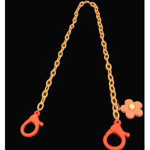 Candy Color Children Kids Glasses Mask Hanging Chain 58cm Anti-Loss Anti-Slip Mask Chain Rope Face Mask Holder Hanging Neck Rop