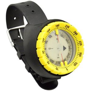 Onderwater 50M Duiken Kompas Professionele Waterdichte Navigator Digitale Scuba Lichtgevende Evenwichtige Horloge Voor Zwemmen