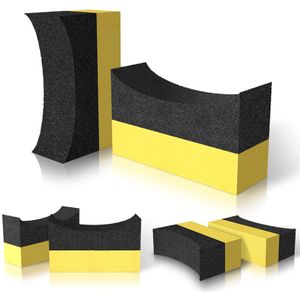 Band Applicator Dressing Shine Spons-Band Pads Kleur Polijsten Spons Wax Duty Scrubber Spons Voor Auto, Geschilderd Staal