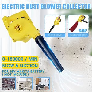 Drillpro Handheld Draadloze Blad Blower Dust Veegmachine Stofzuigers Draadloze Blower Blower & Zuig Voor Makita 18V Li-Ion Batterij
