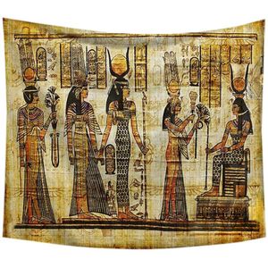 Religieuze Tapestry Oude Egyptische Serie Home Decoratie Hangen Tapijt Muur Achtergrond Muur